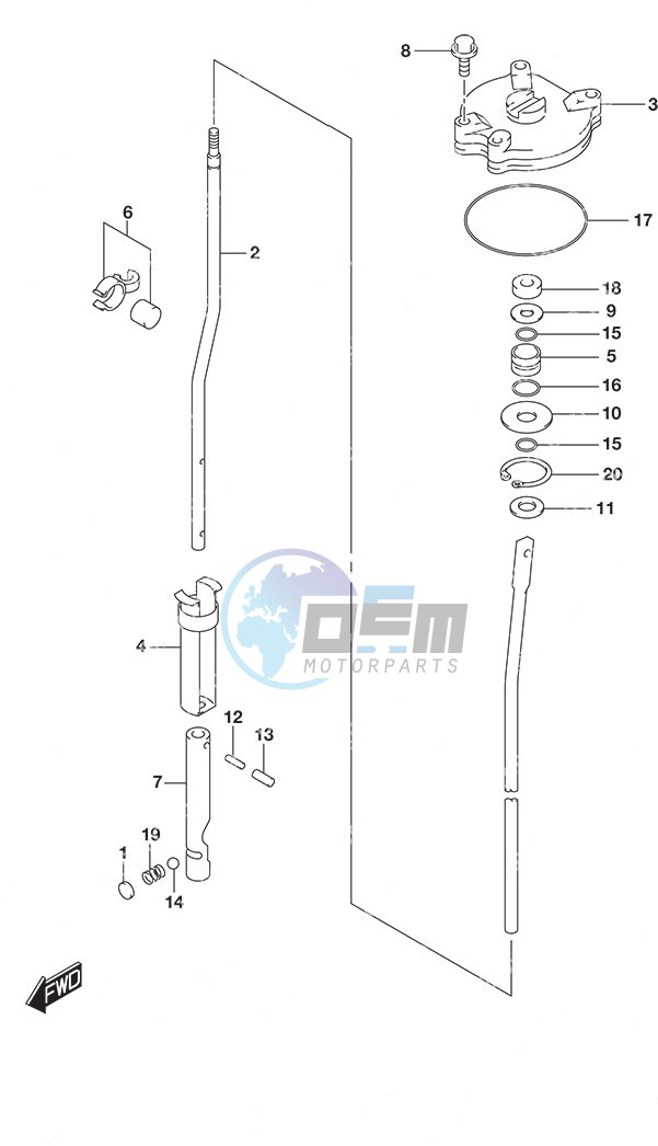 Shift Rod High Thrust