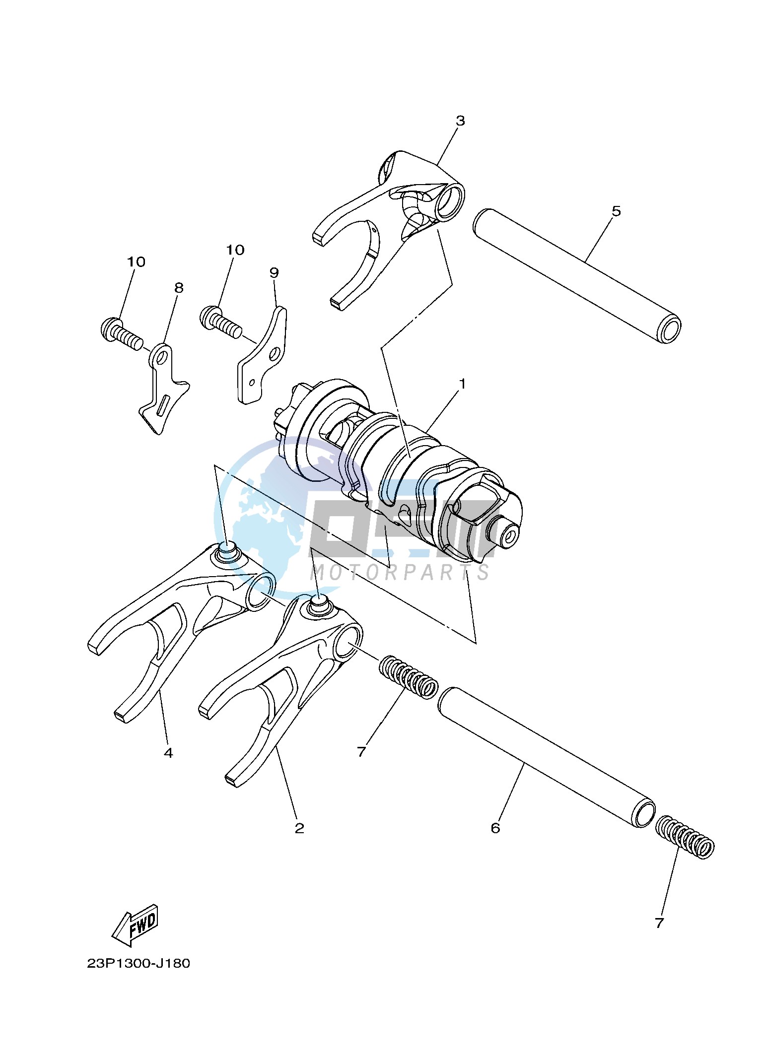 SHIFT CAM & FORK