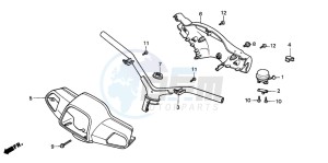 SA50 drawing HANDLE PIPE/HANDLE COVER