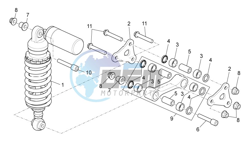 Rear Shock absorber