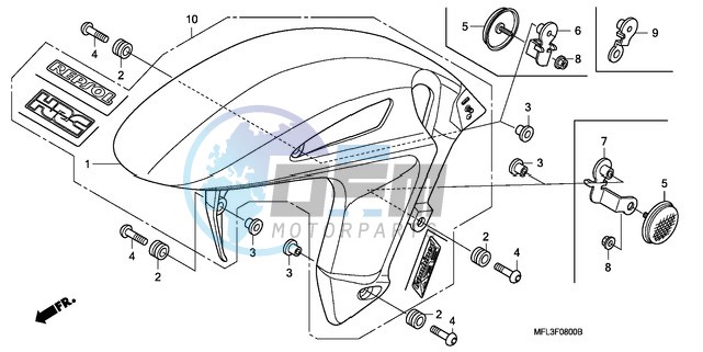 FRONT FENDER