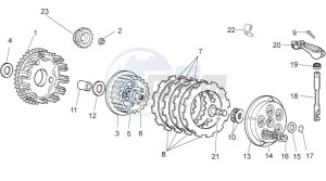 RX-SX 50 2006-2010 drawing Clutch