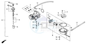 C90Z 50 drawing CARBURETOR (1)