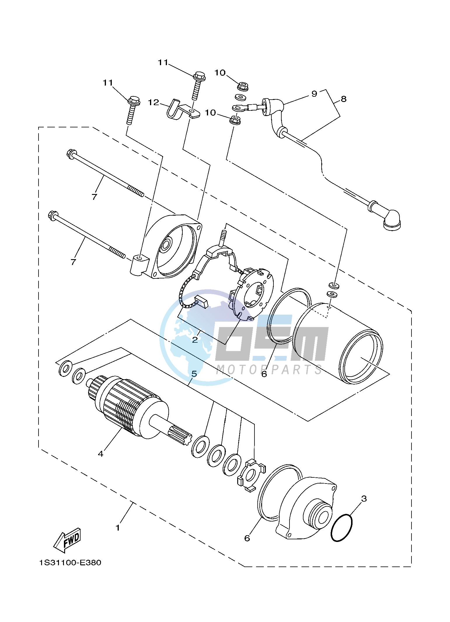 STARTING MOTOR