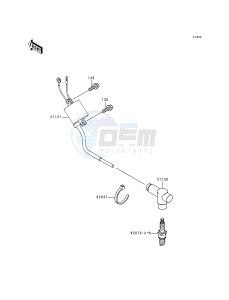 KX 250 K [KX250] (K5) [KX250] drawing IGNITION SYSTEM