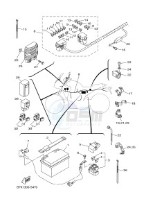 MTT690P-AB MT-07 TRACER TRACER 700 (B7K1 B7K1 B7K1 B7K1) drawing ELECTRICAL 1