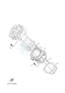 YFM700FWB KODIAK 700 KODIAK 700 HUNTER (B16N) drawing CYLINDER