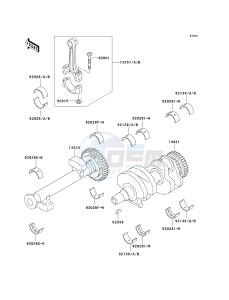 EN 500 C [VULCAN 500 LTD] (C6F-C9F) C7F drawing CRANKSHAFT