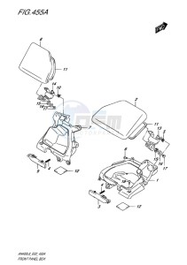 AN400 ABS BURGMAN EU-UK drawing FRONT PANEL BOX