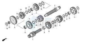 ST1100A drawing TRANSMISSION