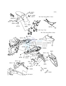 Z800 ZR800ADS FR GB XX (EU ME A(FRICA) drawing Fenders