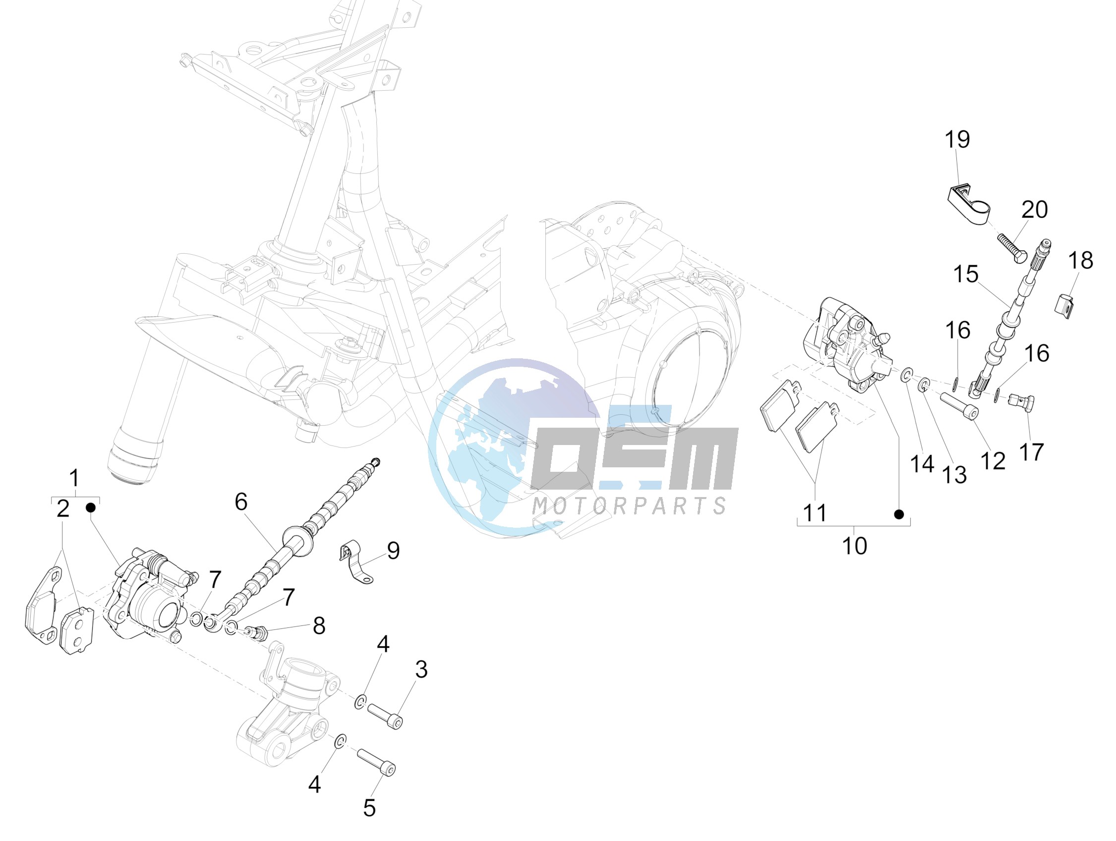 Brakes pipes - Calipers