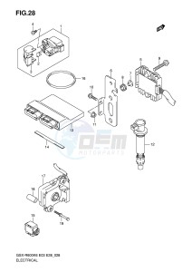 GSX-R600 (E3-E28) drawing ELECTRICAL