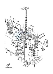 F100AETL drawing FRONT-FAIRING-BRACKET