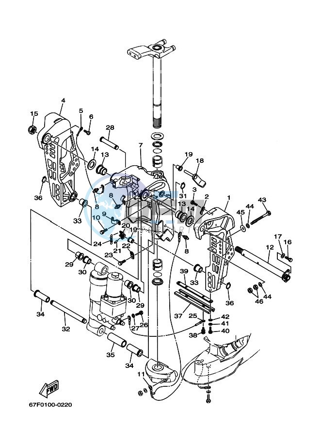 FRONT-FAIRING-BRACKET