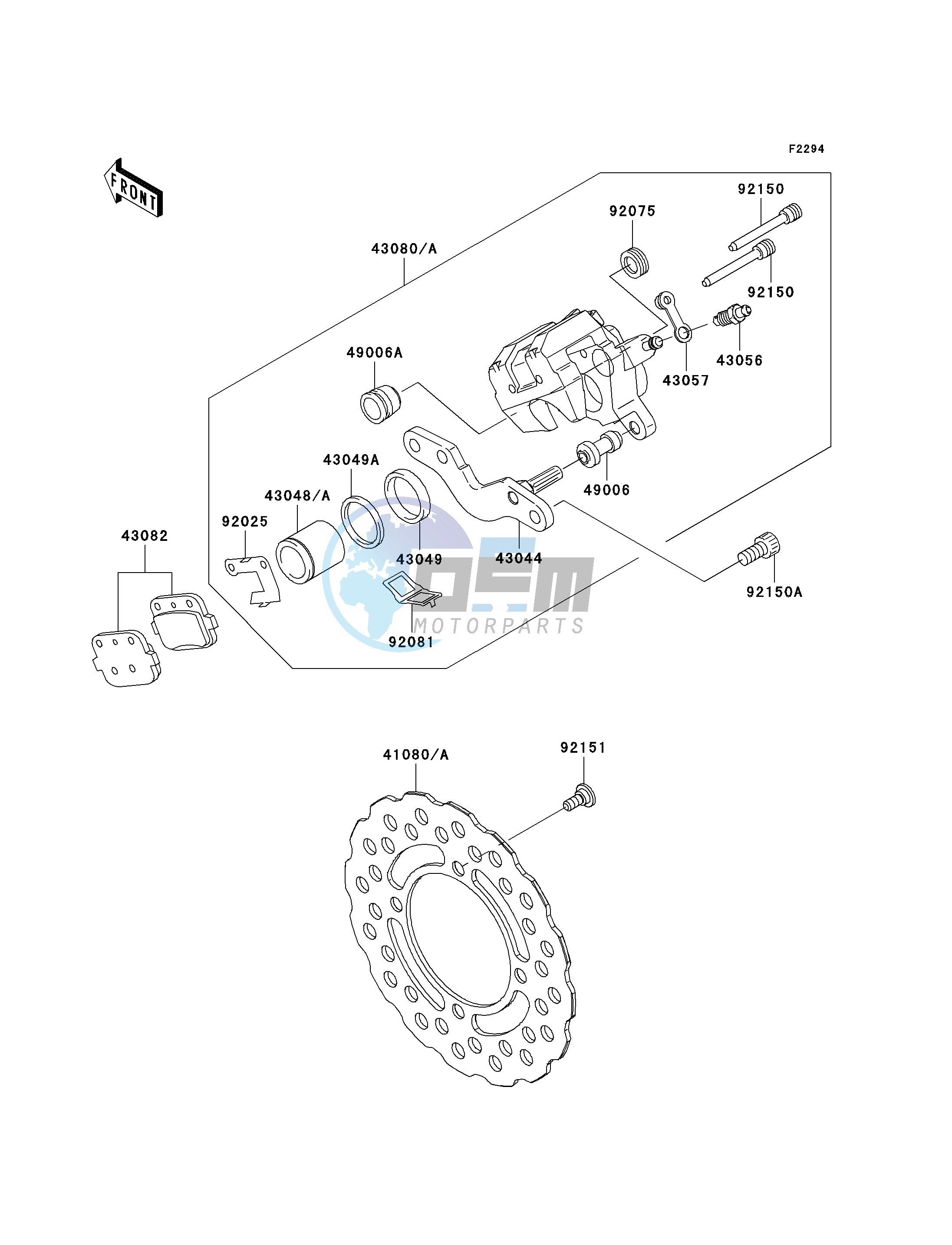 REAR BRAKE