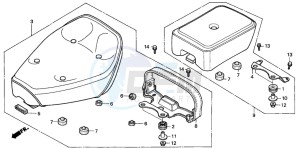 CA125 REBEL drawing SEAT