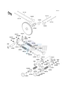 KAF 620 G [MULE 3000] (G6F-G8F) G6F drawing VALVE-- S- -_CAMSHAFT-- S- -