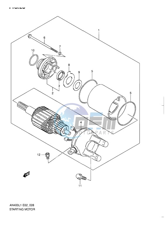 STARTING MOTOR