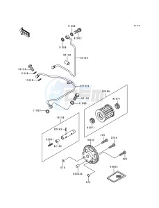 KLF 220 A [BAYOU 220] (A5-A9) [BAYOU 220] drawing OIL PUMP_OIL FILTER