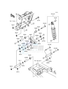 NINJA_300 EX300ADF XX (EU ME A(FRICA) drawing Suspension/Shock Absorber