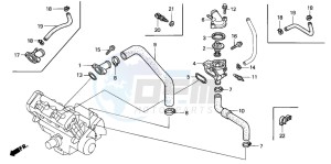 CBR600F drawing THERMOSTAT