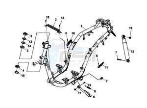 MIO 50I 45KMH (L8) EU EURO4 drawing FRAME