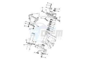 XG TRICKER 250 drawing STEERING