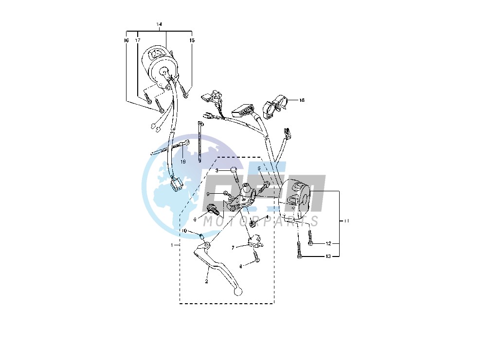 HANDLE SWITCH-LEVER