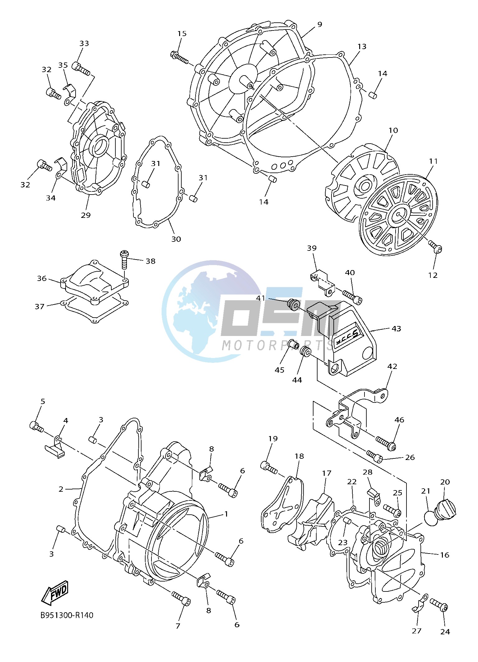 CRANKCASE COVER 1