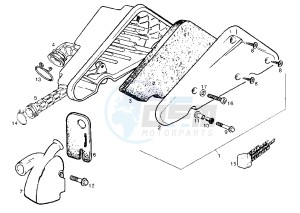 PREDATOR O2 - 50 cc drawing AIR CLEANER