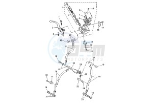 BT BULLDOG 1100 drawing HANDLE SWITCH - LEVER