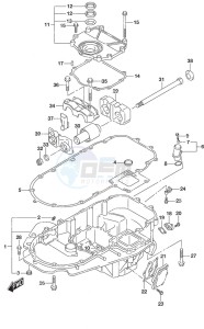 DF 150A drawing Engine Holder