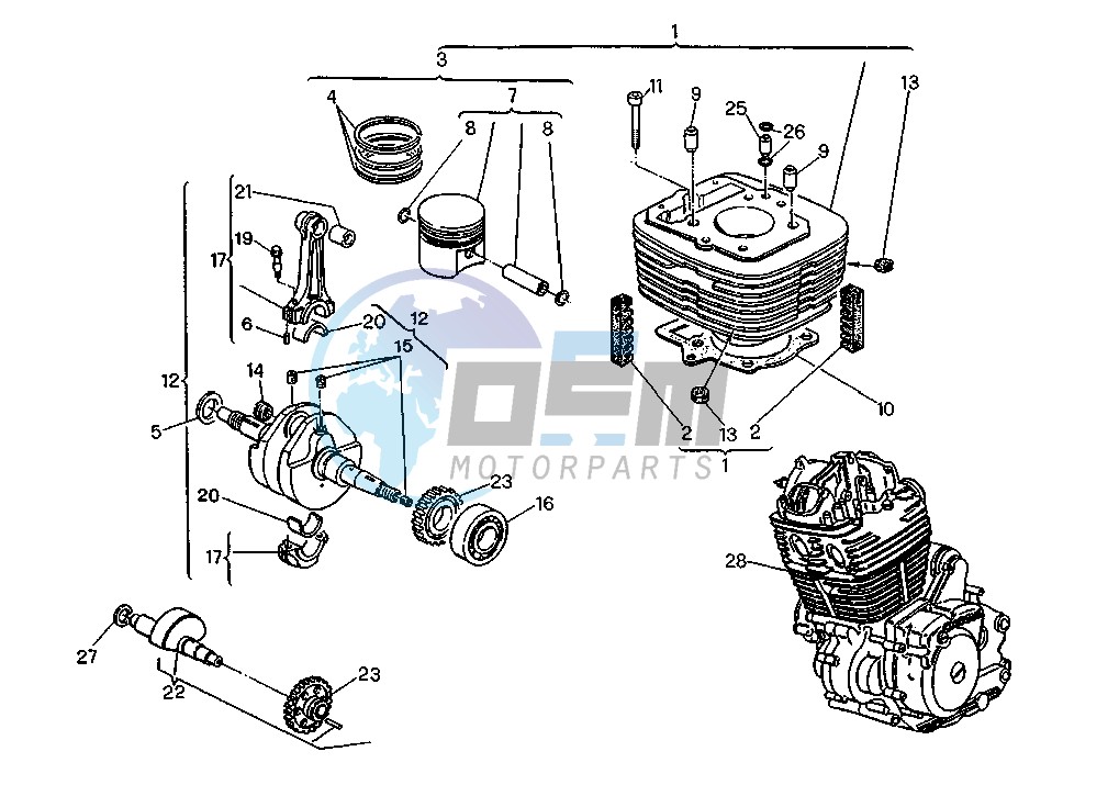 CRANKSHAFT-CYLINDER