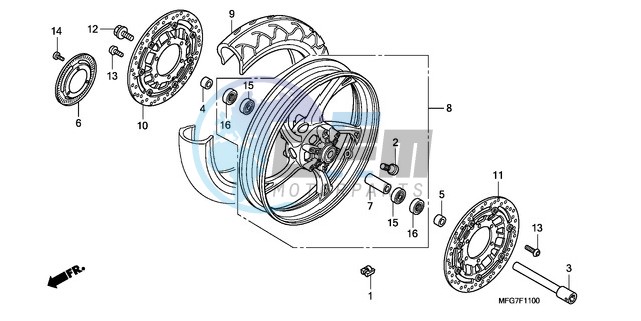 FRONT WHEEL