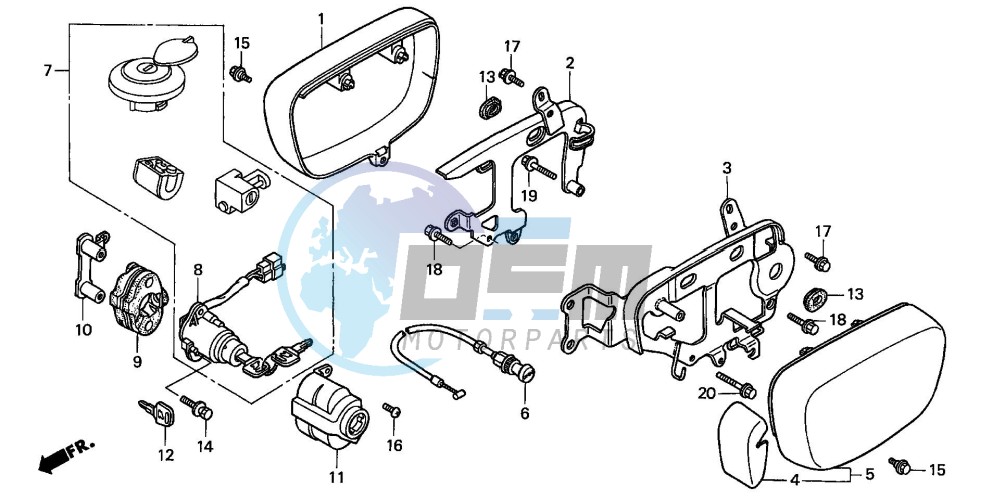 CARBURETOR SIDE COVER