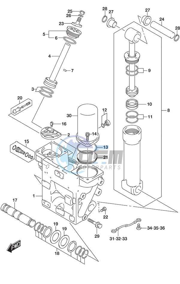 Trim Cylinder