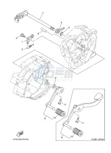 FZ8-S FZ8 FAZER 800 (4P2K 4P2L 4P2M) drawing SHIFT SHAFT