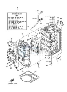 FL150A drawing CYLINDER--CRANKCASE-1