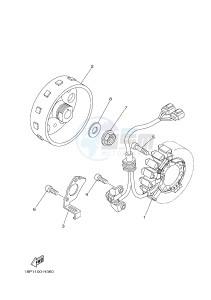 YFZ450R YFZ45YSSH YFZ450R SPECIAL EDITION (BW24) drawing GENERATOR