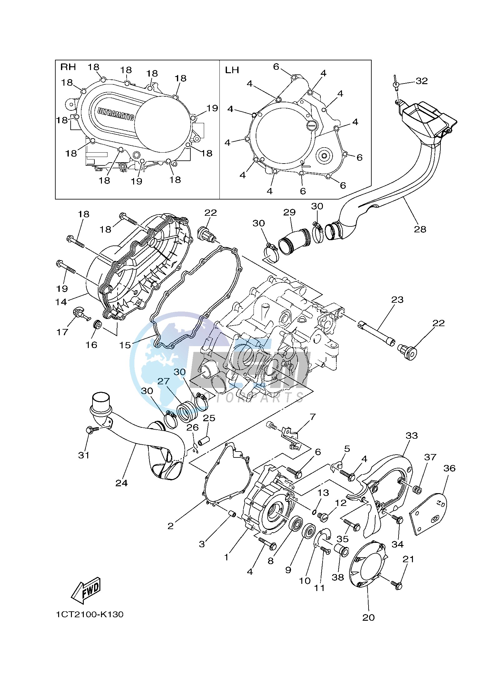 CRANKCASE COVER 1