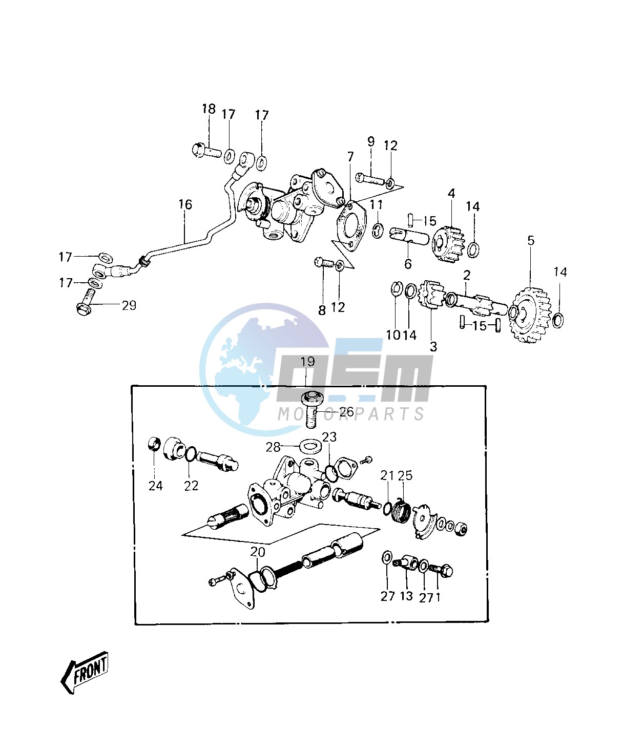 OIL PUMP -- 80-81 A7_A8- -