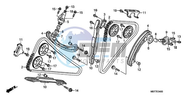 CAM CHAIN/TENSIONER