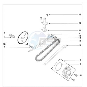 FIGHT 3 A 4T LE MANS drawing DISTRIBUTION