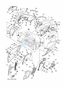 MT-10 MTN1000 (B67P) drawing FUEL TANK 2