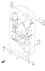 DF 50A drawing Trim Cylinder High Thrust