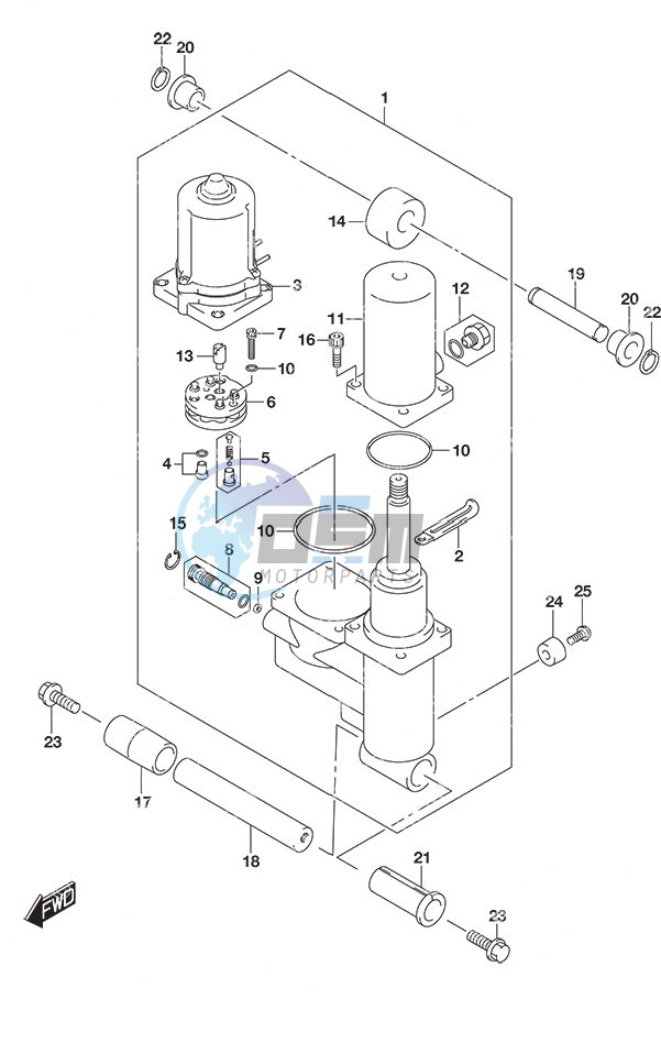 Trim Cylinder High Thrust