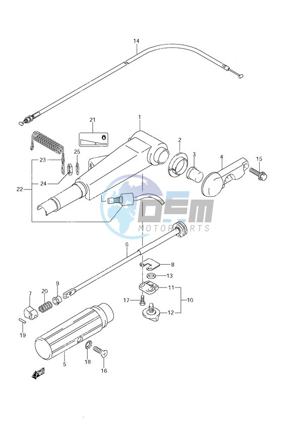 Tiller Handle