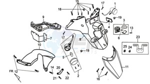 ORBIT II 50 drawing REAR FENDER