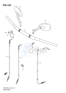 VZR1800 (E2) INTRUDER drawing HANDLEBAR (VZR1800L1 E2)